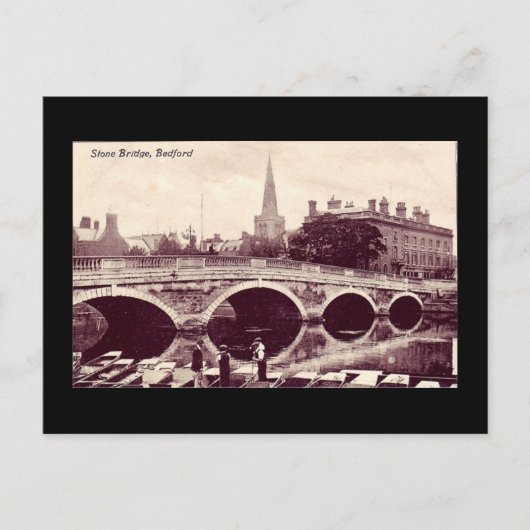 Bedford 1911 briefkaart (Voorkant)