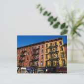 Bedford Ave. Briefkaart gebouwen (Staand voorkant)