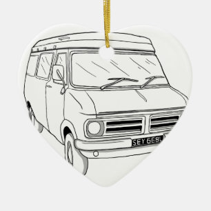Bedford CF1 Keramisch Ornament