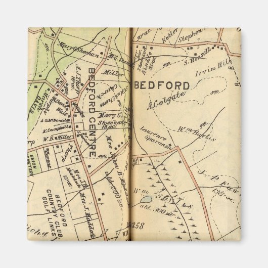 Bedford, New York 2 Magneet (Voorkant)