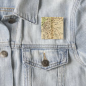Bedford, New York 2 Vierkante Button 5,1 Cm (In situ)