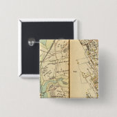 Bedford, New York 6 Vierkante Button 5,1 Cm (Voorkant /achterkant)