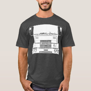 Bedford TM 1980s klassieke zware vrachtwagen monob T-shirt