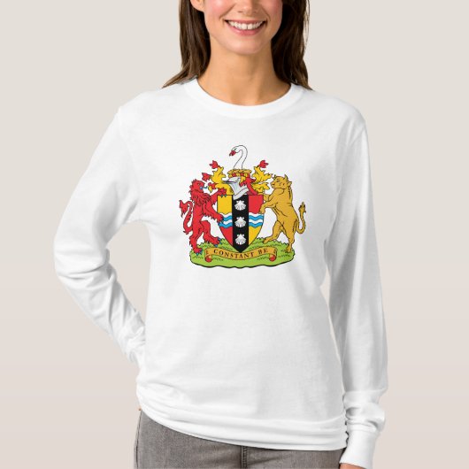 Bedfordshire Coat of Arms T-shirt (Voorkant)