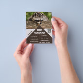 Bedienbare klepcontrole flyer (Hand)