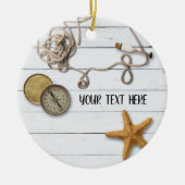 Bediende keramische sierbloem keramisch ornament (Voorkant)