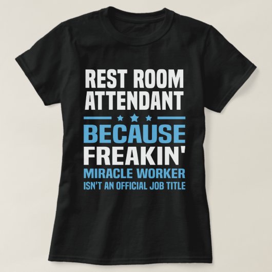 bediende rustkamer t-shirt (Design voorkant)