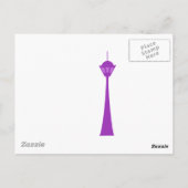 Bediende van een Fabulous Flight Briefkaart (Achterkant)