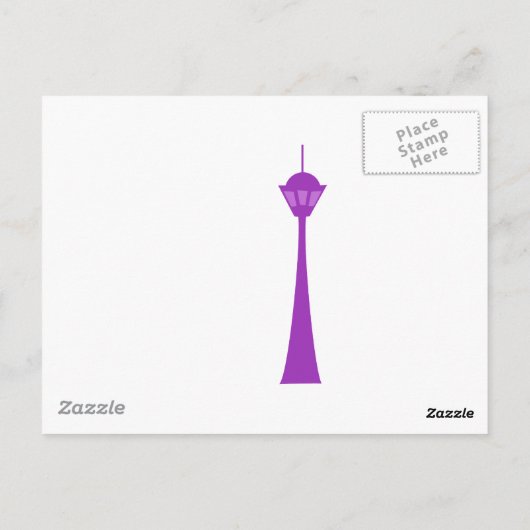 Bediende van een Fabulous Flight Briefkaart (Achterkant)