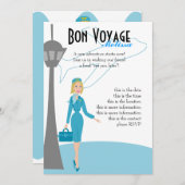 Bediende van een Fabulous Flight Kaart (Voorkant / Achterkant)