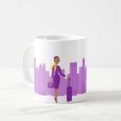 Bediende van een Fabulous Flight Koffiemok (Voorkant links)