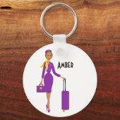 Bediende van een Fabulous Flight Sleutelhanger (Voorkant)