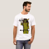 BEDIENDE VAN KRIJGERS T-SHIRT (Voorkant volledig)