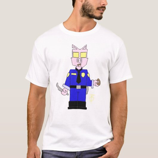 Bedienen en beschermen t-shirt (Voorkant)