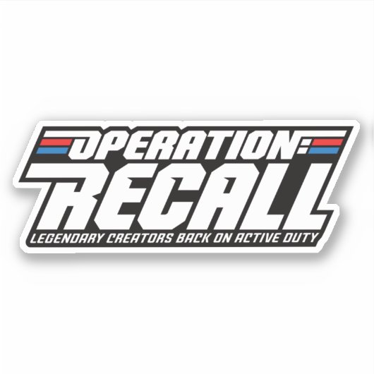 Bediening: Recall logo sticker (Voorkant)