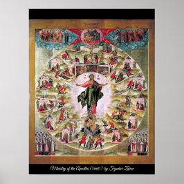 Bediening van de apostelen poster