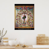Bediening van de apostelen poster (Keuken)