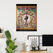 Bediening van de apostelen poster (Thuiskantoor)