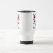 Bedieningsgebied Contrabass Clarinet Travel Mug Reisbeker (Center)
