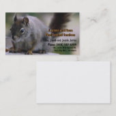 Bedieningsorgaan Vermin Exterminator Pest Visitekaartje (Voorkant / Achterkant)