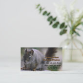 Bedieningsorgaan Vermin Exterminator Pest Visitekaartje (Staand voorkant)