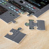 Bedieningspaneel voor spatieopeningen legpuzzel (Zijkant)