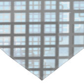 Bedieningspatroon diagonaal 02.w Lblue BG Tafelkleed (Gekanteld)