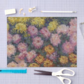 Bedje van Chrysanthema van Claude Monet Tissuepapier (Craft)