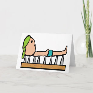 Bedje van nagels kaart