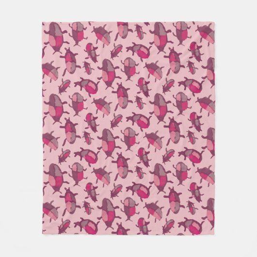 bedkever fleece deken (Voorkant)