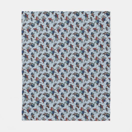bedkever fleece deken (Voorkant)