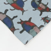 bedkever fleece deken (Hoek)