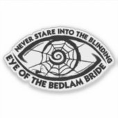 Bedlam Bruid | Dungeon Crawler Carl Sticker (Voorkant)