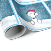 Bedlington Kerstmis Cadeaupapier (Rol Hoek)