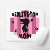 Bedlington mama Mousepad Muismat (Met muis)