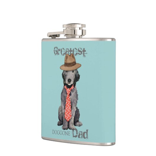 Bedlington papa heupfles (Links)