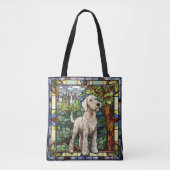 Bedlington Terrier Boodschappentas Tote Bag (Voorkant)