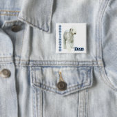 Bedlington Terrier Dad 4 - Button (In situ)