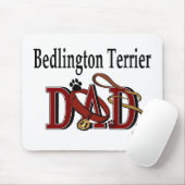 Bedlington Terrier Dad Gifts Muismat (Met muis)