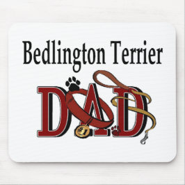 Bedlington Terrier Dad Gifts Muismat