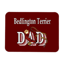 Bedlington Terrier Dad Magneet
