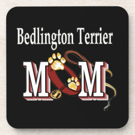 Bedlington Terrier Dog MOM Bier Onderzetter