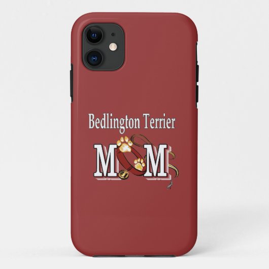 Bedlington Terrier Dog MOM Case-Mate iPhone Case (Achterkant)