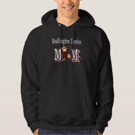 Bedlington Terrier Dog MOM Hoodie