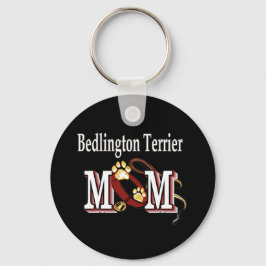 Bedlington Terrier Dog MOM Sleutelhanger