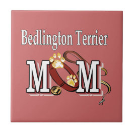 Bedlington Terrier Dog MOM Tegeltje