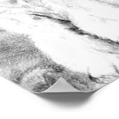 Bedlington Terrier Dog Portret Poster Afdrukken (Hoek)