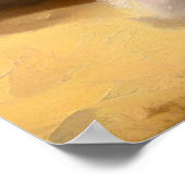 Bedlington Terrier Dog Poster (Hoek)