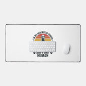 Bedlington Terrier Emotionele Ondersteuning Mens V Bureaumat (Keyboard & Muis)