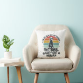 Bedlington Terrier Emotionele Ondersteuning Mens V Kussen (Stoel)